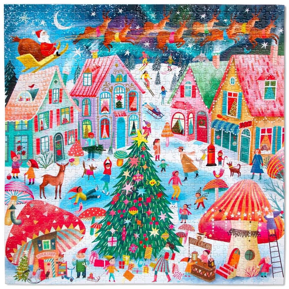 Christmas Flight 1000 Piece Jigsaw Puzzle eeBoo (ONLINE ORDER ONLY)