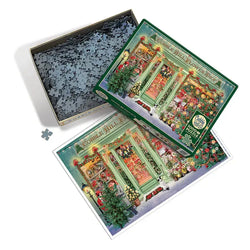 Christmas Flower Shop 1000 Piece Jigsaw Puzzle Cobble Hill (ONLINE ORDER ONLY)