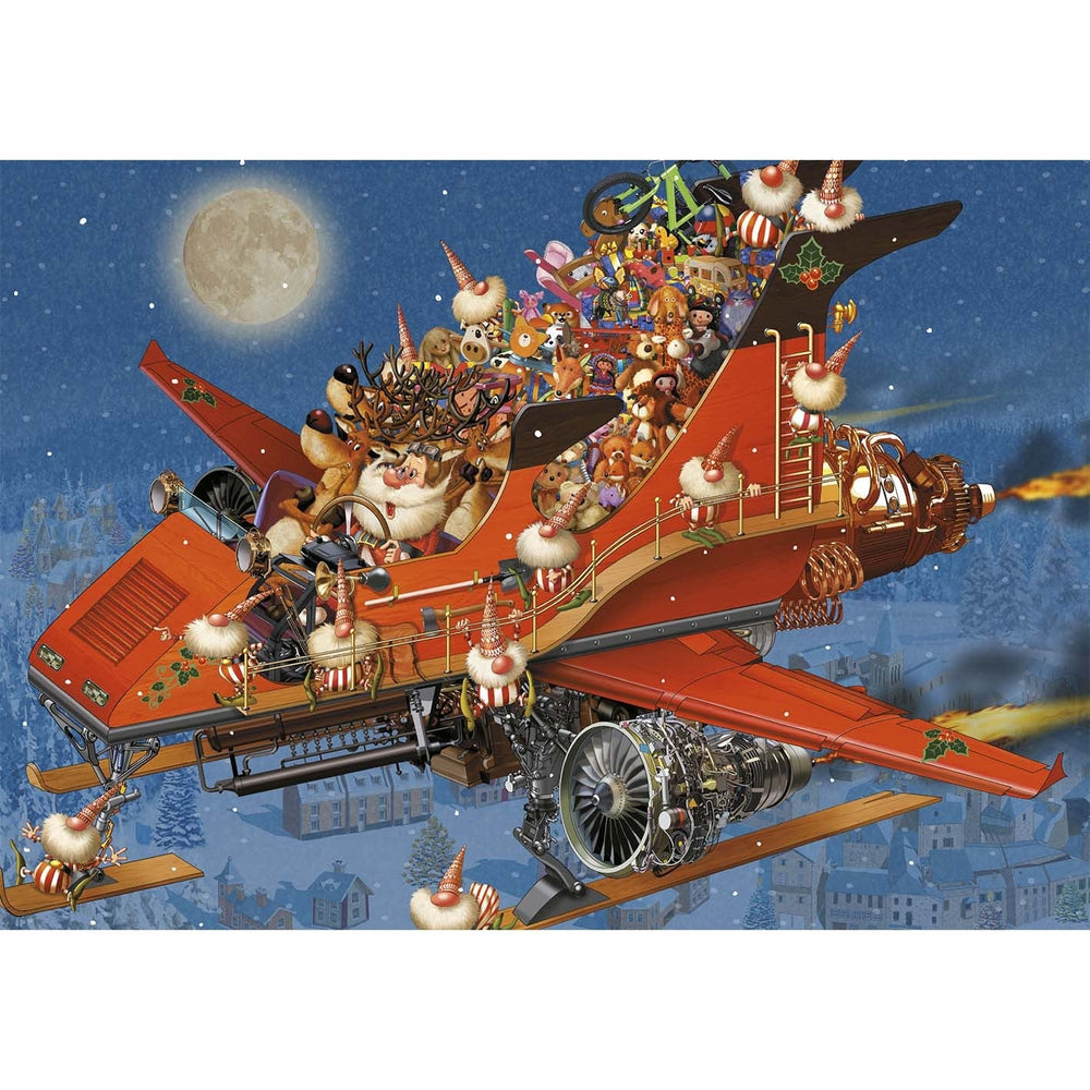 Christmas Jet 1000 Piece Jigsaw Puzzle Piatnik (ONLINE ORDER ONLY)
