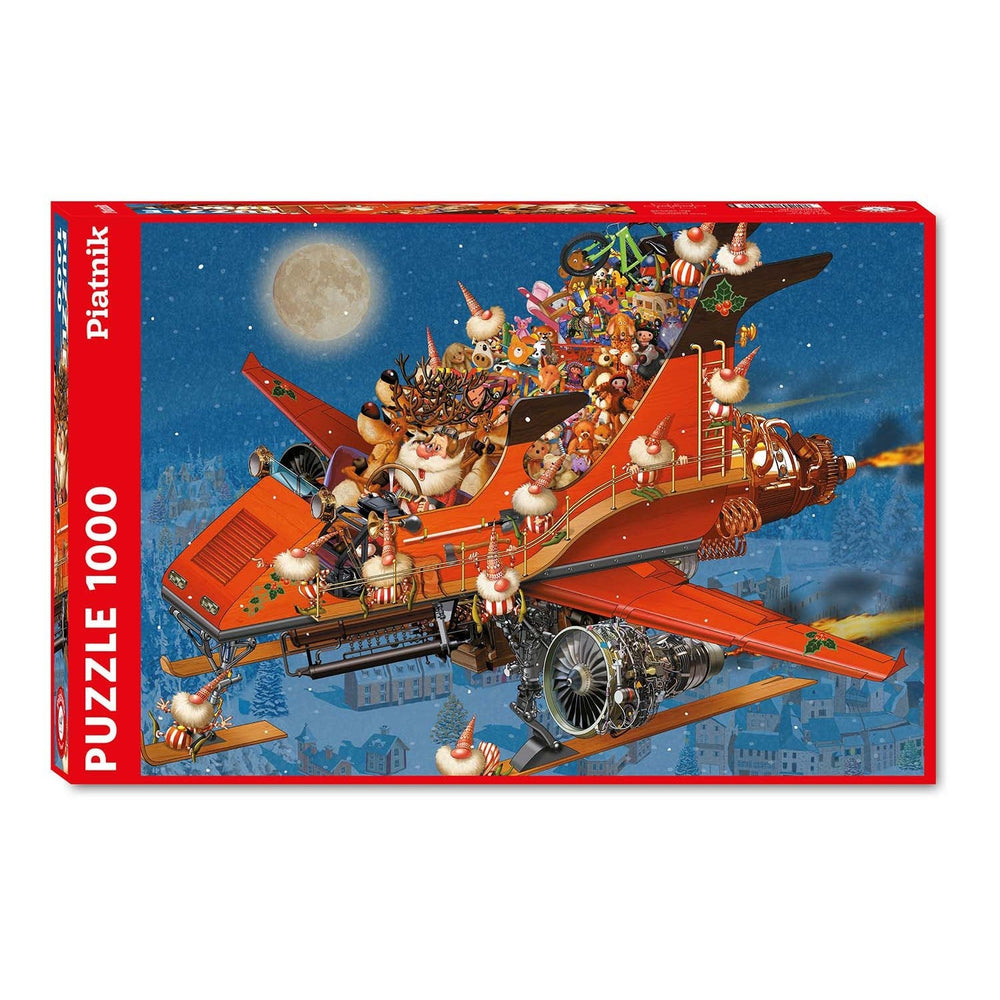 Christmas Jet 1000 Piece Jigsaw Puzzle Piatnik (ONLINE ORDER ONLY)