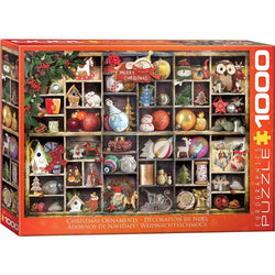 Christmas Ornaments 1000 Piece Jigsaw Puzzle Eurographics (ONLINE ORDER ONLY)