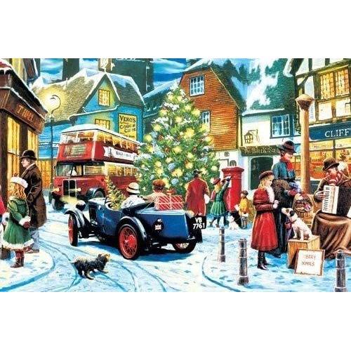 Christmas Streets 234 Piece "World's Smallest" Jigsaw Puzzle TDC (ONLINE ORDER ONLY)