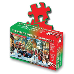 Christmas Streets 234 Piece "World's Smallest" Jigsaw Puzzle TDC (ONLINE ORDER ONLY)