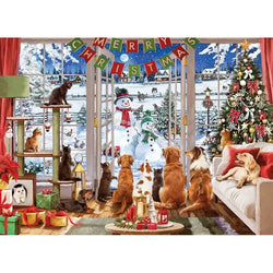 Christmas Visitors 1000 Piece Jigsaw Puzzle Cobble Hill (ONLINE ORDER ONLY)