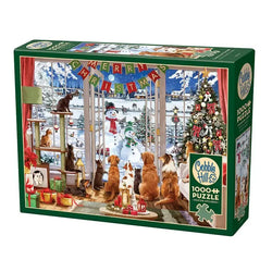 Christmas Visitors 1000 Piece Jigsaw Puzzle Cobble Hill (ONLINE ORDER ONLY)