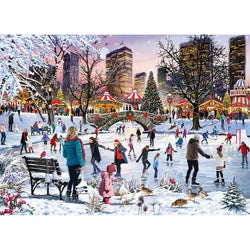 Christmas in Central Park 1000 Piece Jigsaw Puzzle Gibsons (ONLINE ORDER ONLY)