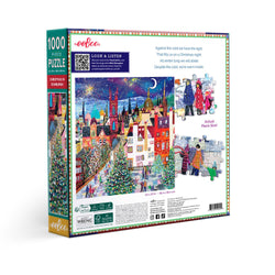 Christmas in Edinburgh 1000 Piece Jigsaw Puzzle eeBoo (ONLINE ORDER ONLY)