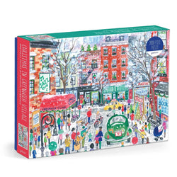 Christmas in Greenwich Village 1000 Piece Jigsaw Puzzle Galison (ONLINE ORDER ONLY)