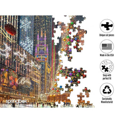 Christmas in the City 1000 Piece Jigsaw Puzzle Springbok (ONLINE ORDER ONLY)