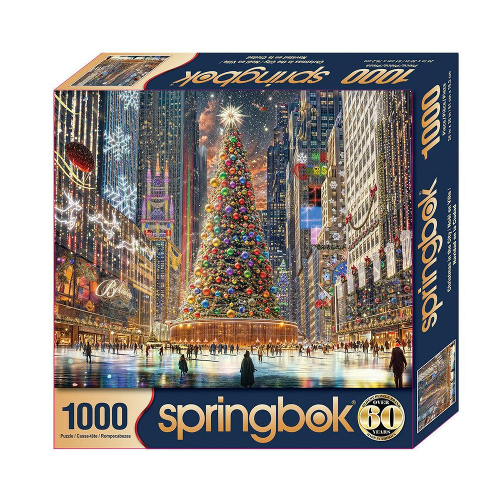 Christmas in the City 1000 Piece Jigsaw Puzzle Springbok (ONLINE ORDER ONLY)