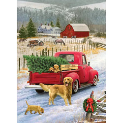 Christmas on the Farm 1000 Piece Jigsaw Puzzle Jack Pine (ONLINE ORDER ONLY)