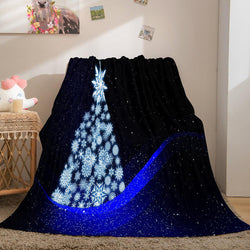 Christmas Flannel Fleece Blanket (Online Order Only)