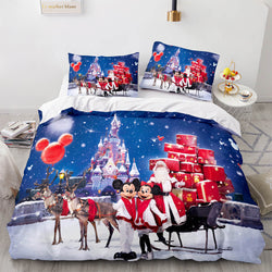 Christmas Tree Pattern Bedding Sets Quilt Cover Without Filler (Online Order Only)