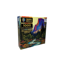 Chromatic Cliffs 1000 Piece Jigsaw Puzzle Trippy (ONLINE ORDER ONLY)