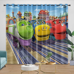 Chuggington Curtains Blackout Window Drapes (Online Order Only)