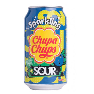Chupa Chups Sparkling Sour Blueberry Flavor (345ml)(Korea) (ONLINE ORDER ONLY)