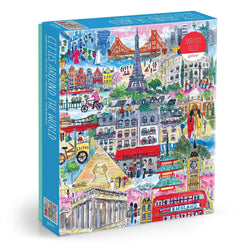 Cities Around the World 1000 Piece Jigsaw Puzzle Galison (ONLINE ORDER ONLY)