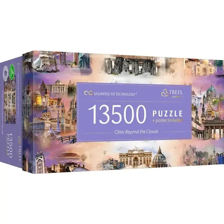 Cities Beyond the Clouds 13500 Piece Jigsaw Puzzle Trefl (ONLINE ORDER ONLY)