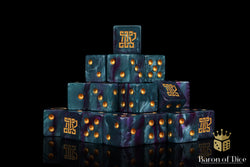 Clan McFlaggon Dice - Infinity (ONLINE ORDER ONLY)