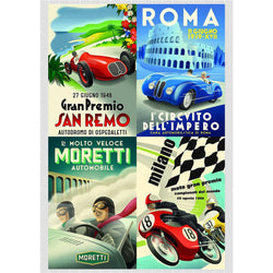 Classic Italian Cars 1000 Piece Jigsaw Puzzle Piatnik (ONLINE ORDER ONLY)