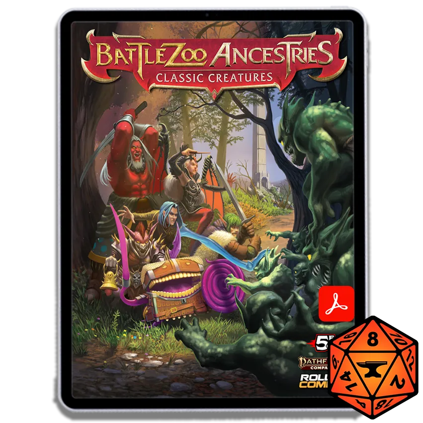Battlezoo Ancestries: Classic Creatures PDF & Foundry VTT (Online Order Only)