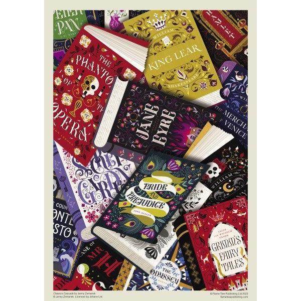 Classics Cascade by Jenny Zemanek 1000 Piece Jigsaw Puzzle Flame Tree (ONLINE ORDER ONLY)
