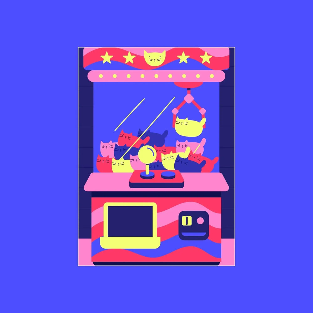 Claw Machine 99 Piece Mini Jigsaw Puzzle Puzzledly (ONLINE ORDER ONLY)