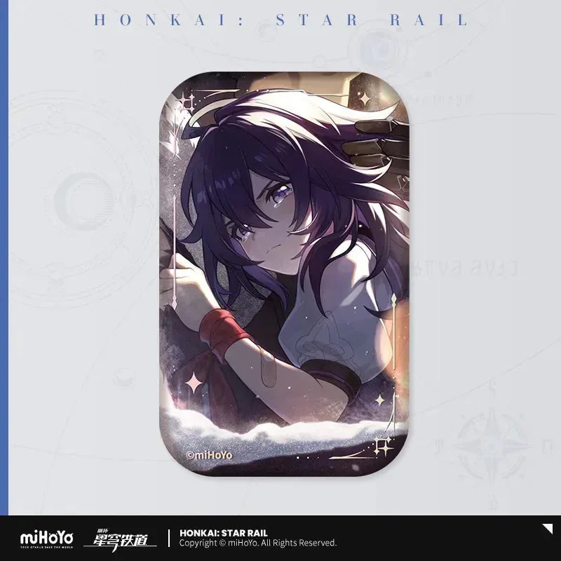 Honkai: Star Rail Light Cone Series Rectangular Tinplate Badge