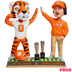 Clemson Tigers 2018 National Champions Special Edition Bobbleheads (ONLINE ORDER ONLY)