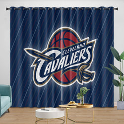 Cleveland Cavaliers Curtains Blackout Window Drapes Room Decoration (Online Order Only)