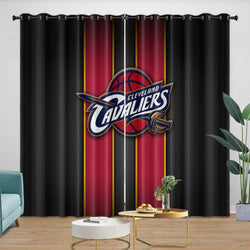 Cleveland Cavaliers Curtains Blackout Window Drapes Room Decoration (Online Order Only)