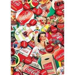 Coca-Cola Caps World's Smallest 1000 Piece Jigsaw Puzzle in Tin MasterPieces (ONLINE ORDER ONLY)