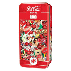 Coca-Cola Caps World's Smallest 1000 Piece Jigsaw Puzzle in Tin MasterPieces (ONLINE ORDER ONLY)
