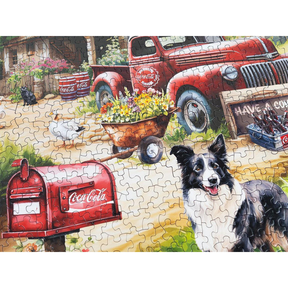 Coca-Cola Country Side Market 1000 Piece Jigsaw Puzzle Springbok (ONLINE ORDER ONLY)