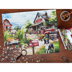 Coca-Cola Country Side Market 1000 Piece Jigsaw Puzzle Springbok (ONLINE ORDER ONLY)