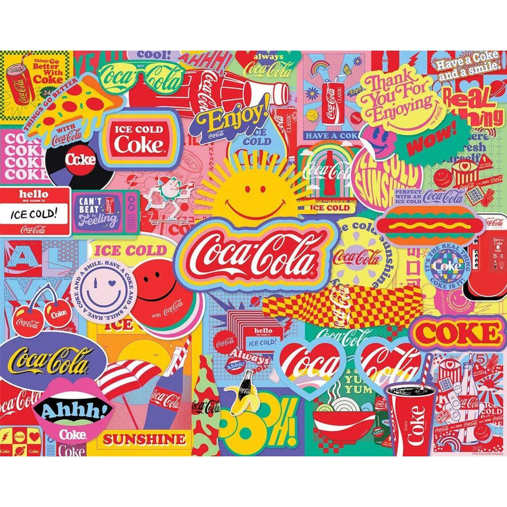 Coca-Cola Pop Art 1000 Piece Jigsaw Puzzle Springbok (ONLINE ORDER ONLY)