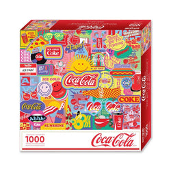 Coca-Cola Pop Art 1000 Piece Jigsaw Puzzle Springbok (ONLINE ORDER ONLY)
