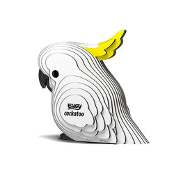 Cockatoo 3D Cardboard Model Kit Eugy (ONLINE ORDER ONLY)