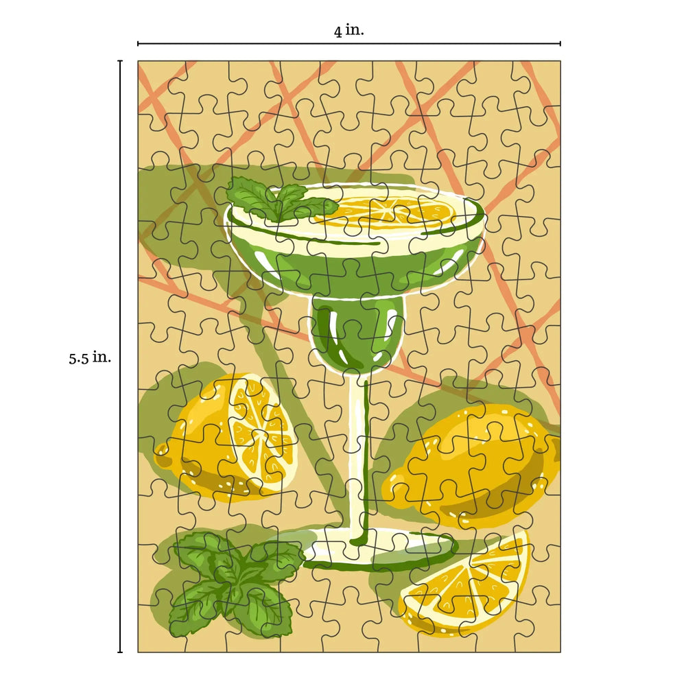 Cocktail 99 Piece Mini Jigsaw Puzzle Puzzledly (ONLINE ORDER ONLY)