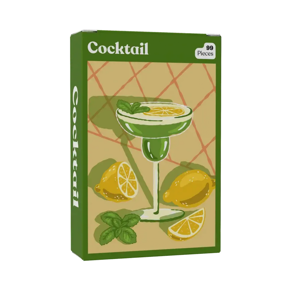 Cocktail 99 Piece Mini Jigsaw Puzzle Puzzledly (ONLINE ORDER ONLY)