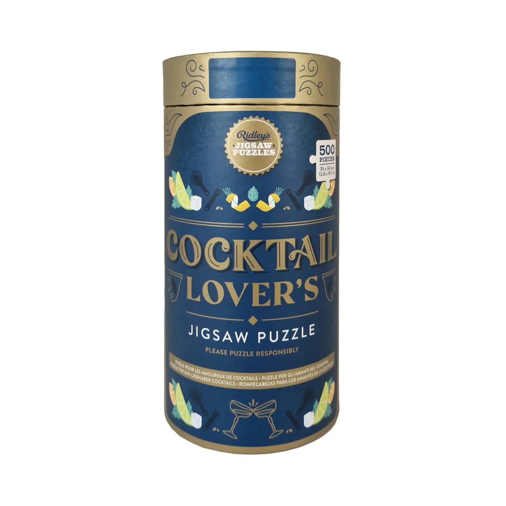 Cocktail Lover's 500 Piece Jigsaw Puzzle Ridley (ONLINE ORDER ONLY)