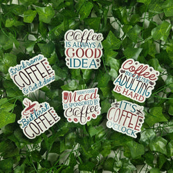 Coffee Quotes Series 1 Stickers (ONLINE ORDER ONLY)