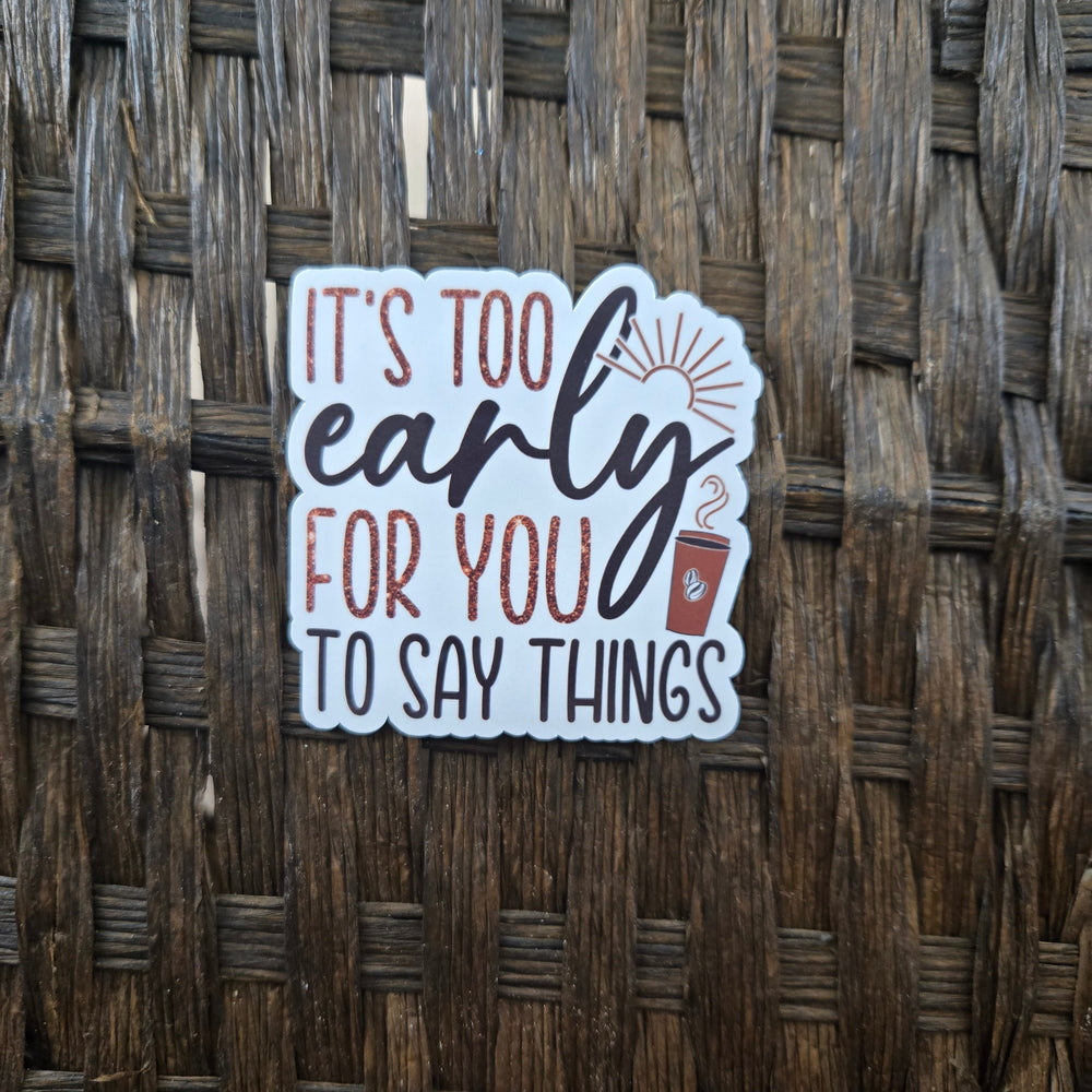 Coffee Quotes Series 2 Stickers (ONLINE ORDER ONLY)