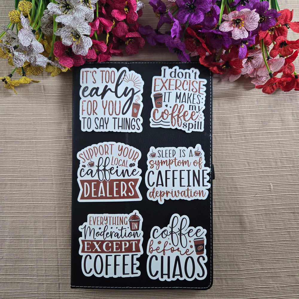 Coffee Quotes Series 2 Stickers (ONLINE ORDER ONLY)