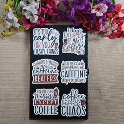 Coffee Quotes Series 2 Stickers (ONLINE ORDER ONLY)