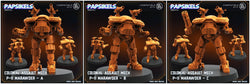 3D Printed Papsikels Colonial Assault Mech P11 Set 28mm 32mm (Online Only)