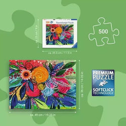 Color Burst 500 Piece Jigsaw Puzzle Ravensburger (ONLINE ORDER ONLY)