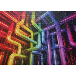 Colorful Chrome 1000 Piece Jigsaw Puzzle Snappy (ONLINE ORDER ONLY)