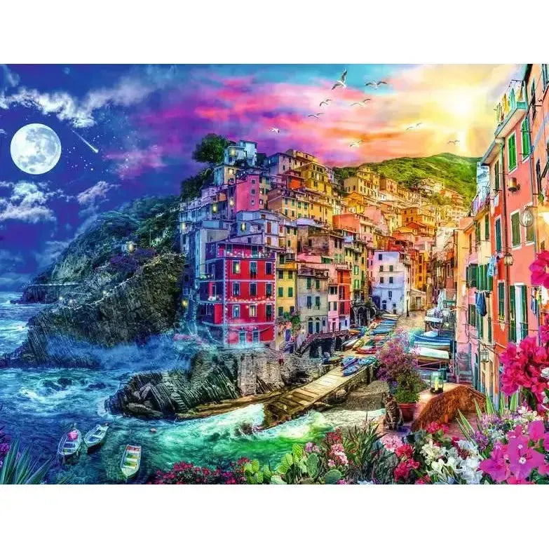Colorful Cinque Terre 2000 Piece Jigsaw Puzzle Ravensburger (ONLINE ORDER ONLY)