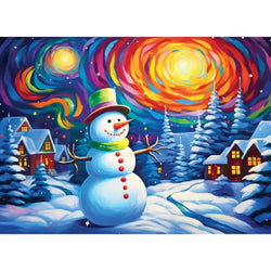 Colorful Frosty 500 Piece Jigsaw Puzzle Eurographics (ONLINE ORDER ONLY)